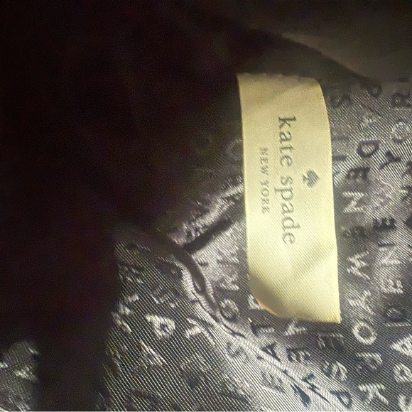 NWOT Kate Spade Black Leather Backpack main image 5